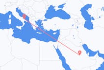 Flyreiser fra Riyadh, til Bari