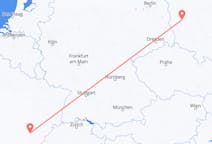Flights from Dole, France to Zielona Góra, Poland