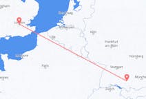 Flights from London, England to Memmingen, Germany