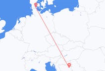 Flights from Sønderborg, Denmark to Tuzla, Bosnia & Herzegovina