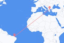 Flights from Fortaleza, Brazil to Thessaloniki, Greece