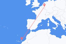 Flights from Lanzarote, Spain to Maastricht, the Netherlands