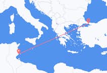 出发地 突尼斯斯法克斯目的地 土耳其伊斯坦布尔的航班