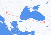 Flights from Erzurum to Kraljevo