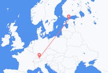 Flights from Tallinn in Estonia to Friedrichshafen in Germany