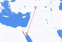 Vluchten van Sharm el-Sheikh naar Adıyaman