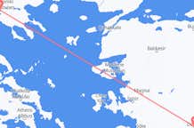 Flüge von Denizli, nach Thessaloniki
