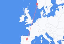 Flights from Haugesund, Norway to Madrid, Spain