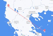 Flights from Skyros to Tirana