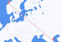 Fly fra Makhatsjkala til Molde
