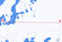 Flights from Chelyabinsk, Russia to Billund, Denmark