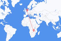 Flyreiser fra Lusaka, Zambia til Brussel, Belgia