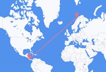 Flights from San José, Costa Rica to Andenes, Norway