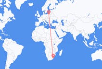 Flights from Margate, KwaZulu-Natal, South Africa to Szymany, Szczytno County, Poland