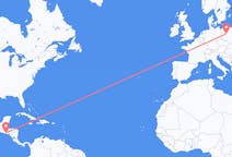 Flights from San Salvador, El Salvador to Poznań, Poland