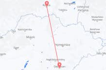 Flights from Debrecen to Kosice