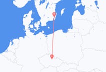 Flights from Kalmar, Sweden to Pardubice, Czechia
