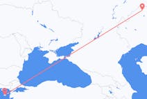 Flyg från Oral, Kazakstan till Lemnos, Grekland