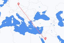 Flights from Al-`Ula to Prague