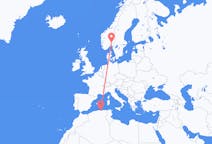 Flights from from Béjaïa to Oslo