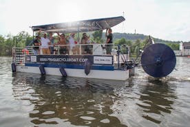 Prager Radboot - Das schwimmende Bierrad