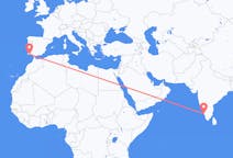 Flyg från Kozhikode, Indien till Faro District, Portugal