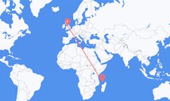 Flights from Mamoudzou, France to Manchester, England