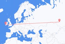 Fly fra Novosibirsk til County Kerry