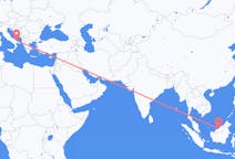 Flights from Bintulu, Malaysia to Bari, Italy