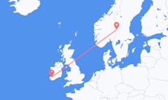 Flights from County Kerry, Ireland to Rörbäcksnäs, Sweden