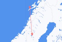 Flüge von Leknes, Norwegen nach Östersund, Schweden