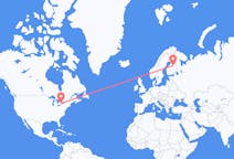 Flights from Toronto to Kajaani