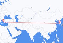 Flights from Gwangju, South Korea to Bodrum, Turkey