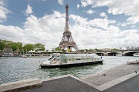 Cruzeiro panorâmico no Rio Sena em Paris