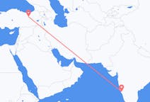 Flyg från Goa, Indien till Erzincan, Indien