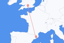 Flights from Barcelona, Spain to Southampton, the United Kingdom
