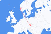 Voli from Vienna, Austria to Stavanger, Norvegia