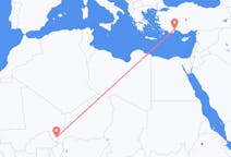Flyrejser fra Niamey til Antalya