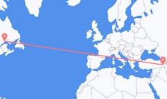 Flights from Sept-Îles, Canada to Van, Turkey