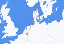 Flights from Maastricht, the Netherlands to Aalborg, Denmark