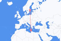 Flights from Benghazi, Libya to Visby, Sweden