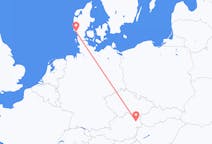 Loty z miasta Esbjerg do miasta Wiedeń