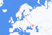 Flights from Stavropol, Russia to Brønnøysund, Norway