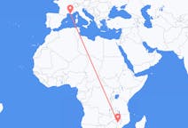 Flyreiser fra Tete, Mosambik til Marseille, Frankrike