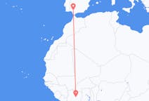Flyrejser fra Bouaké til Sevilla