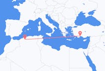 出发地 阿尔及利亚出发地 提亚雷特目的地 土耳其安塔利亚的航班