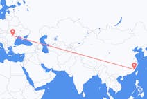 Loty z Fuzhou w Chinach do Bacau w Rumunii