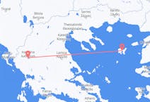 Vols depuis la ville d'Ioannina vers la ville de Lemnos
