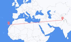 Flights from Saidu Sharif, Pakistan to Las Palmas, Spain