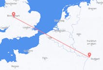 Flyg från Birmingham, England till Karlsruhe, Tyskland